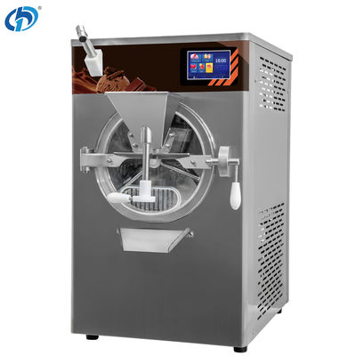 12L Capacity Hard Ice Cream Machines 48L/H Automatic Commercial Ice Creme Gelato Roll Maker for Business Sale App-Control