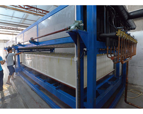 Good price 1000kg Industrial Ice Making Machine for Business R404a/ R22 Refrigerant 1 Ton Dry Ice Block Maker online