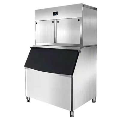Good price 1 Ton High Capacity Stainless Steel Commercial Ice Maker with 500KG Ice Storage Customer's Requirement online