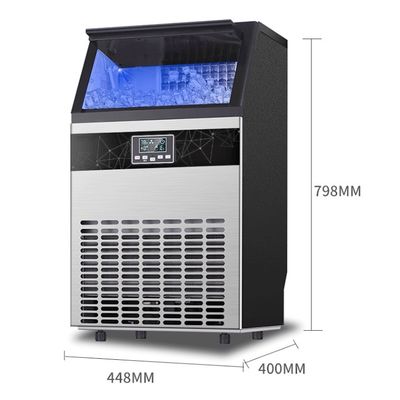 Good price NO App-Controlled 60-100kg Home Mini Commercial Ice Maker Machine for Automatic Ice Cube Making Tap Water Or Bottled Water Input online