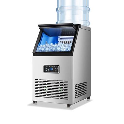 Good price Ice Cube Machine Small Stainless Steel 60kg Per Day Commercial Ice Maker for Home Hotel Ice Block Performance online