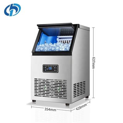Good price Mini Small Countertop Home Commercial Ice Maker Machine for Food Beverage Shops 60kg Ice Making Machine 354x428x637mm online