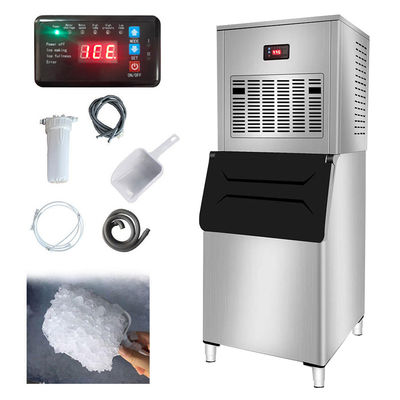 Good price Push Button Control Panel Commercial Automatic Snow Ice Making Machine for Business 300KG 24h Snowflake Ice Block Maker online
