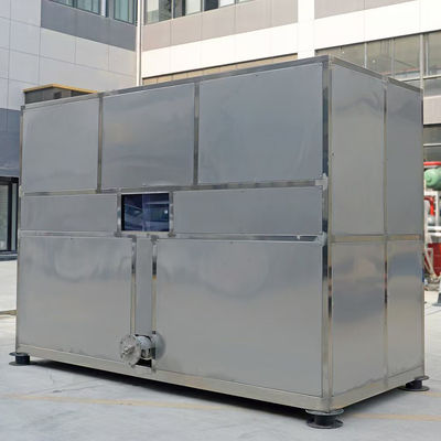 Good price 20.09KW Compressor Power Ice Machine for Commercial and Industrial 5 Tons 5000kg Big Ice Cube Block Maker online