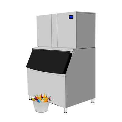 Good price Tap Water Ice Machine 1 Ton 1000kg Stainless Steel Automatic Commercial Ice Cube Block Maker with 500kg Ice Storage online
