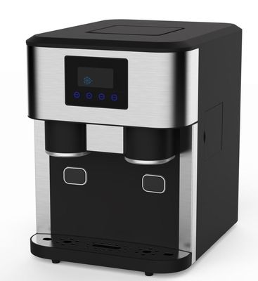 Good price Electric 18kg Capacity 2l Water Tank Portable Countertop Ice Maker with Cold Water Dispenser and Crushed Ice Stainless Steel online
