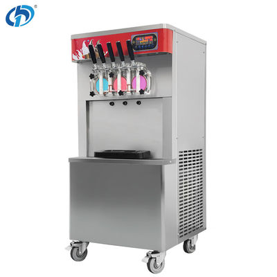 Good price High Capacity Soft Serve Icecream Machine 5 Flavors Automatic Ice Cream Maker for Business Material Cylinder Capacity 7LX3 1.8LX3 online