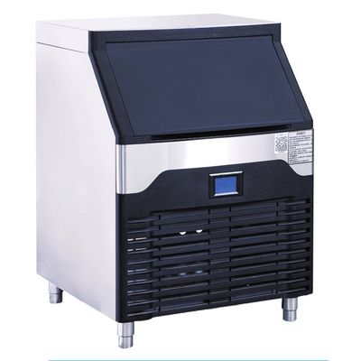 Good price Stainless Steel Air-cooled Commercial Ice Cube Machine 90kg Ice Output and 670*670*865 Dimensions to Meet Your Needs online
