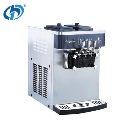 Good price NYF-8230T Commercial Table Top Soft Serve Ice Cream Machine with Air Pump Three Flavors Refrigerating R22/R410A/R404A online