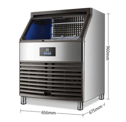 Good price 110V/50Hz 110V/60Hz GK180kg Large Commercial Ice Maker with Electric Power Source and Stainless Steel Material online