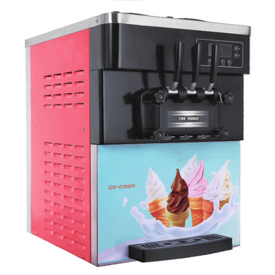 Good price 20-28L/h Commercial Soft Serve Ice Cream Making Machine Fully Automatic R22/R410A/R404A Refrigerating for Coffee Shop online