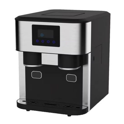 Good price Noise Level 40 Ice Block Pellet Making Machine Automatic Home Office 18kg Small Countertop Portable Nugget Ice Maker for Commercial Ice Crusher online