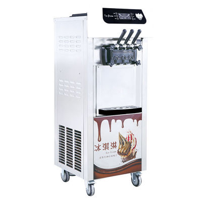 Good price 3 Flavors Automatic Soft Serve Ice Cream Machine Commercial Icecream Maker for Business online