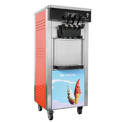 Good price Commercial Yogurt Ice Cream Machine Automatic Soft Serve Maker with 6 Quart Capacity and R22/R410A/R404A Refrigerant online
