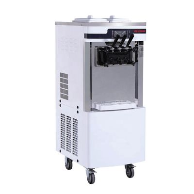 Good price Outdoor Sale Automatic Commercial Stainless Steel Soft Serve Ice Cream Machine with Three Flavors online