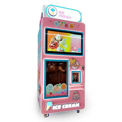 Good price Automatic Soft Serve Ice Cream Vending Machine for 80-100g Cup Volume Commercial online