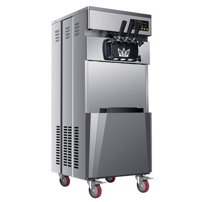 Good price 20L/H Automatic Soft Serve Ice Cream Machine for Business Prices Mix Hopper 4Lx2 Power W 1850 online